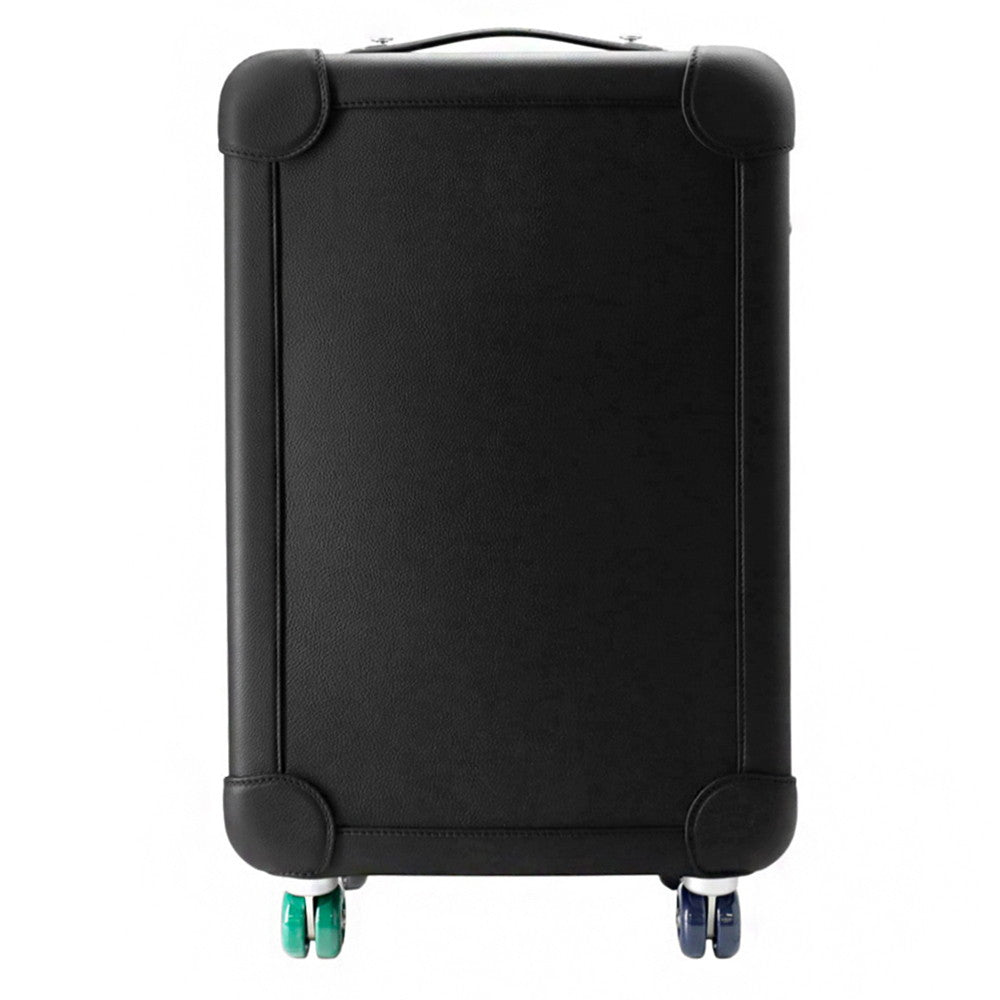 Rms Rolling Mobility Suitcase Taurillon Clemence Handbag Black Travel Bag