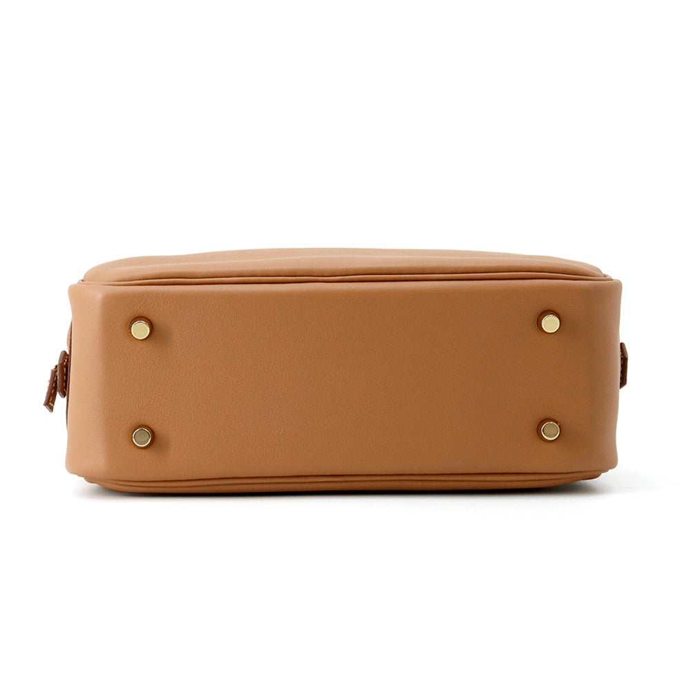 Plume Swift Size Handbag Leather Gold Travel Bag