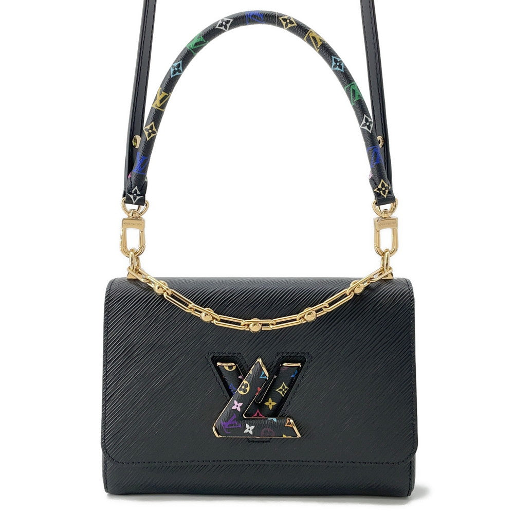 Louis Vuitton × TM Twist Noir MulticolorM13243 Leather Handbag