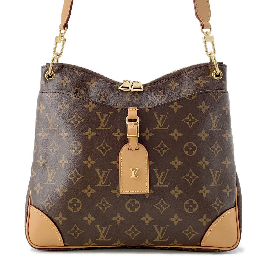 Louis Vuitton Odeon MM BordeauxM45355 Monogram Brown Handbag