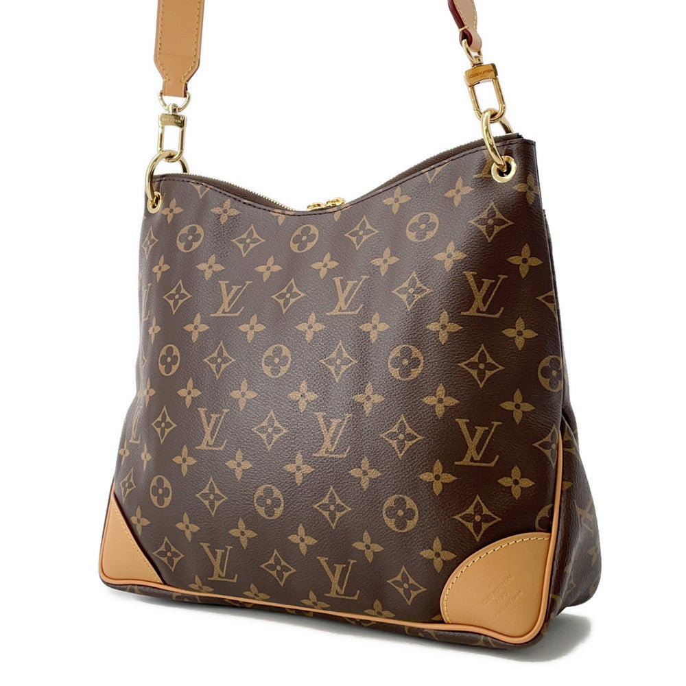 Louis Vuitton Odeon MM BordeauxM45355 Monogram Brown Handbag