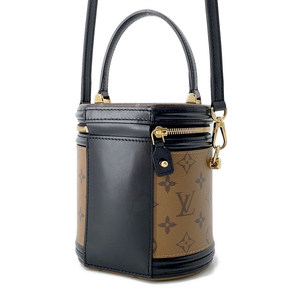 Louis Vuitton Cannes NoirM43986 Reverse Monogram Canvas Handbag