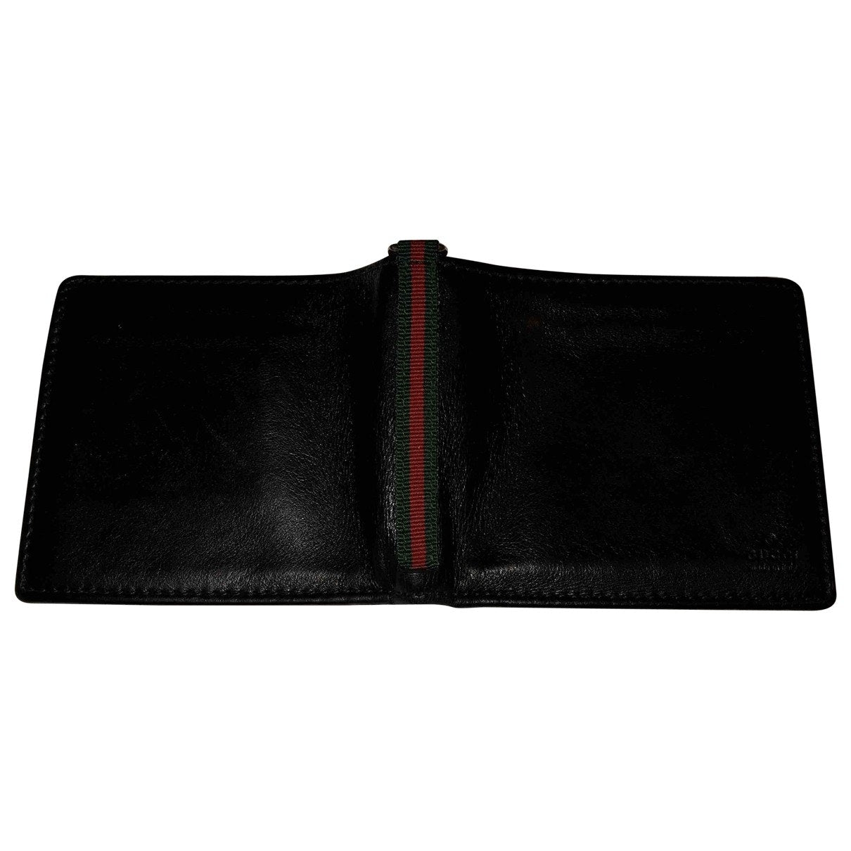 Gucci black leather case