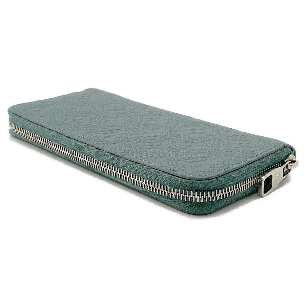 Louis Vuitton Zippy - Horizontal Misty LakeM14142 Monogram Taurillon Wallet Case