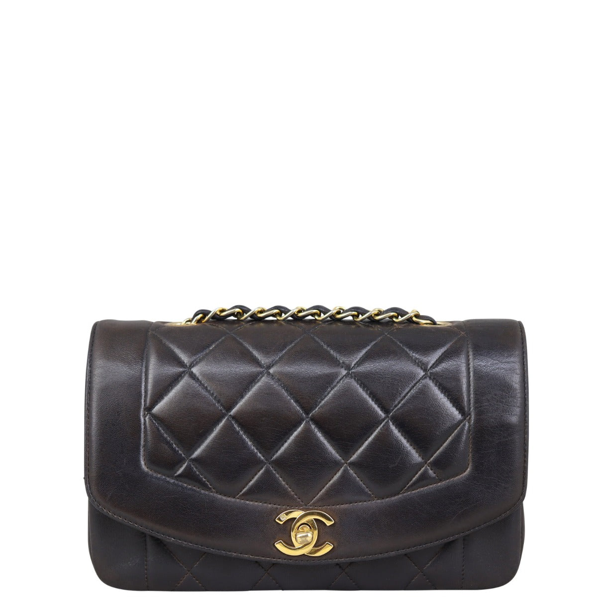 Chanel Diana Bag Lambskin Flap Handbag