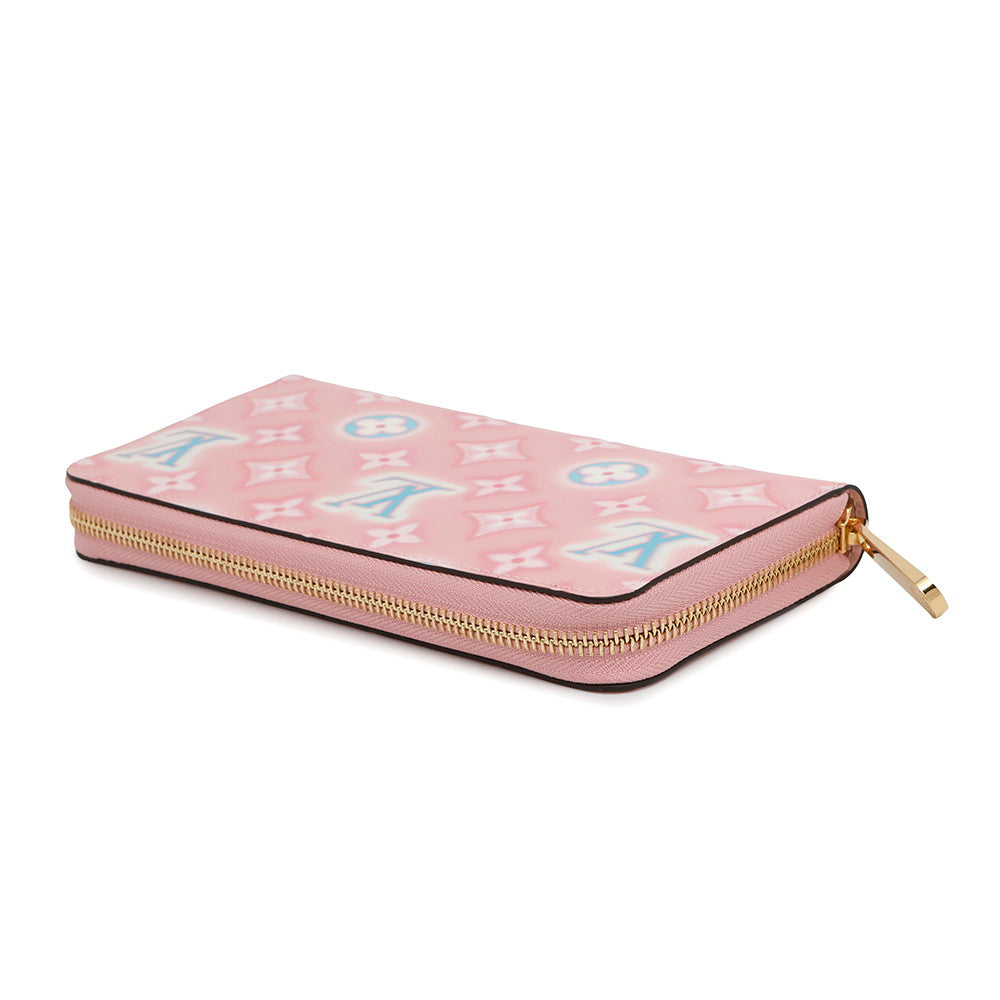 Louis Vuitton Valentine Japan Limited Edition Color Zippy Monogram Leather Vernis Wallet Case