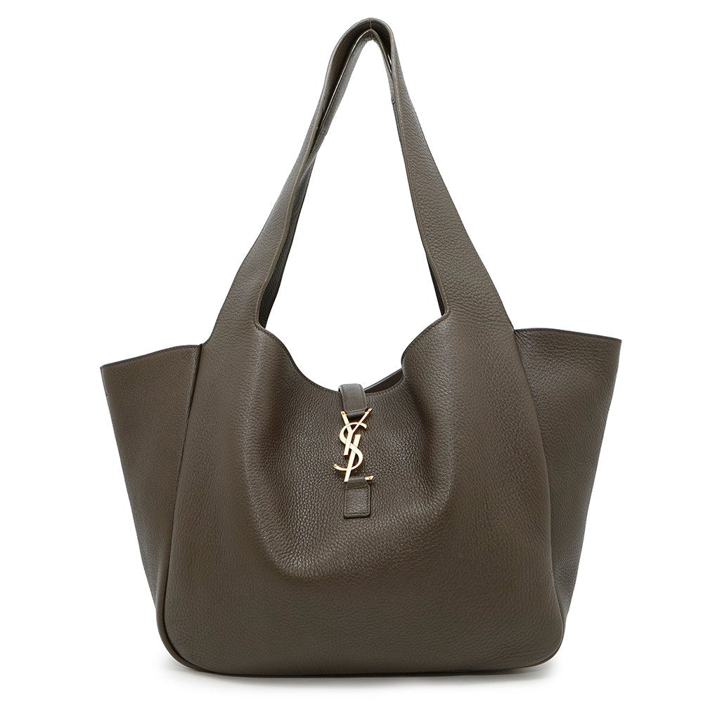 Saint Paris Le Bea Le Cincassette Bear Leather Tote Bag