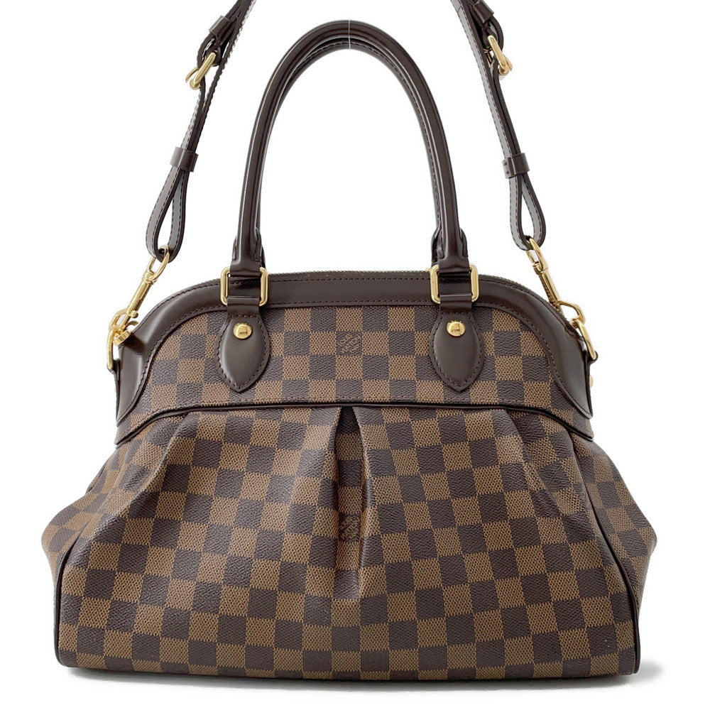 Louis Vuitton Trevi RedN51997 Ebene PM Canvas Damier Handbag