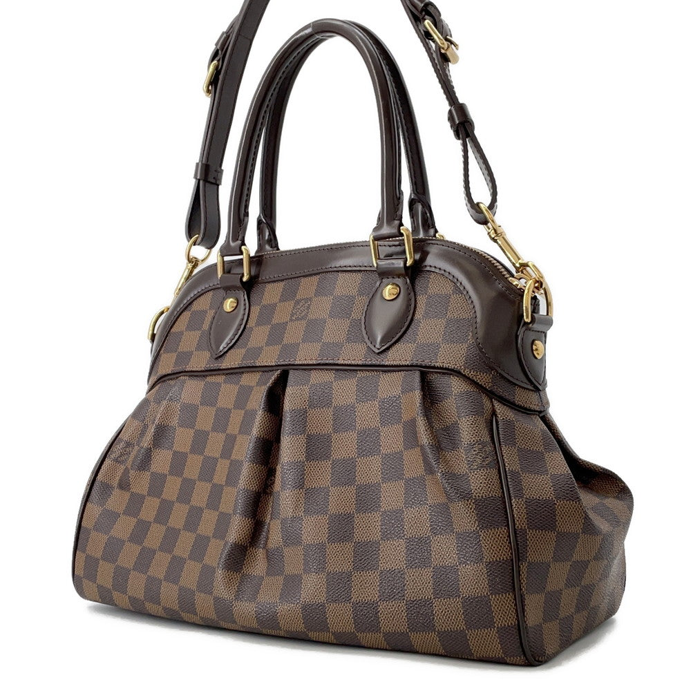 Louis Vuitton Trevi RedN51997 Ebene PM Canvas Damier Handbag
