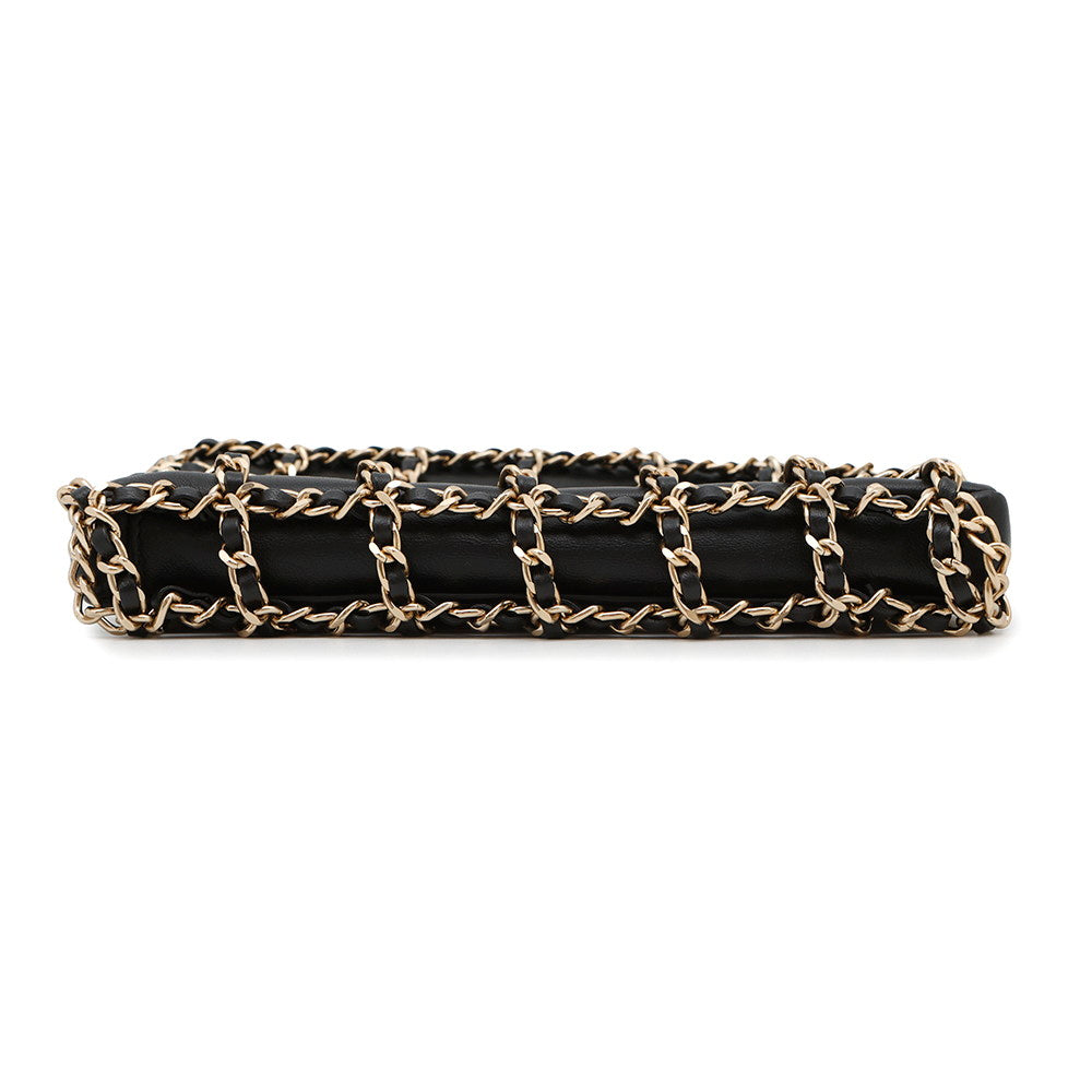 Chanel BlackAS1622 Lambskin Shoulder Bag