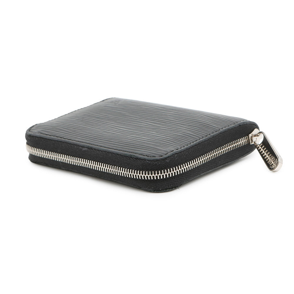 Louis Vuitton Zippy Coin Purse NoirM60152 Epi Leather Wallet Case
