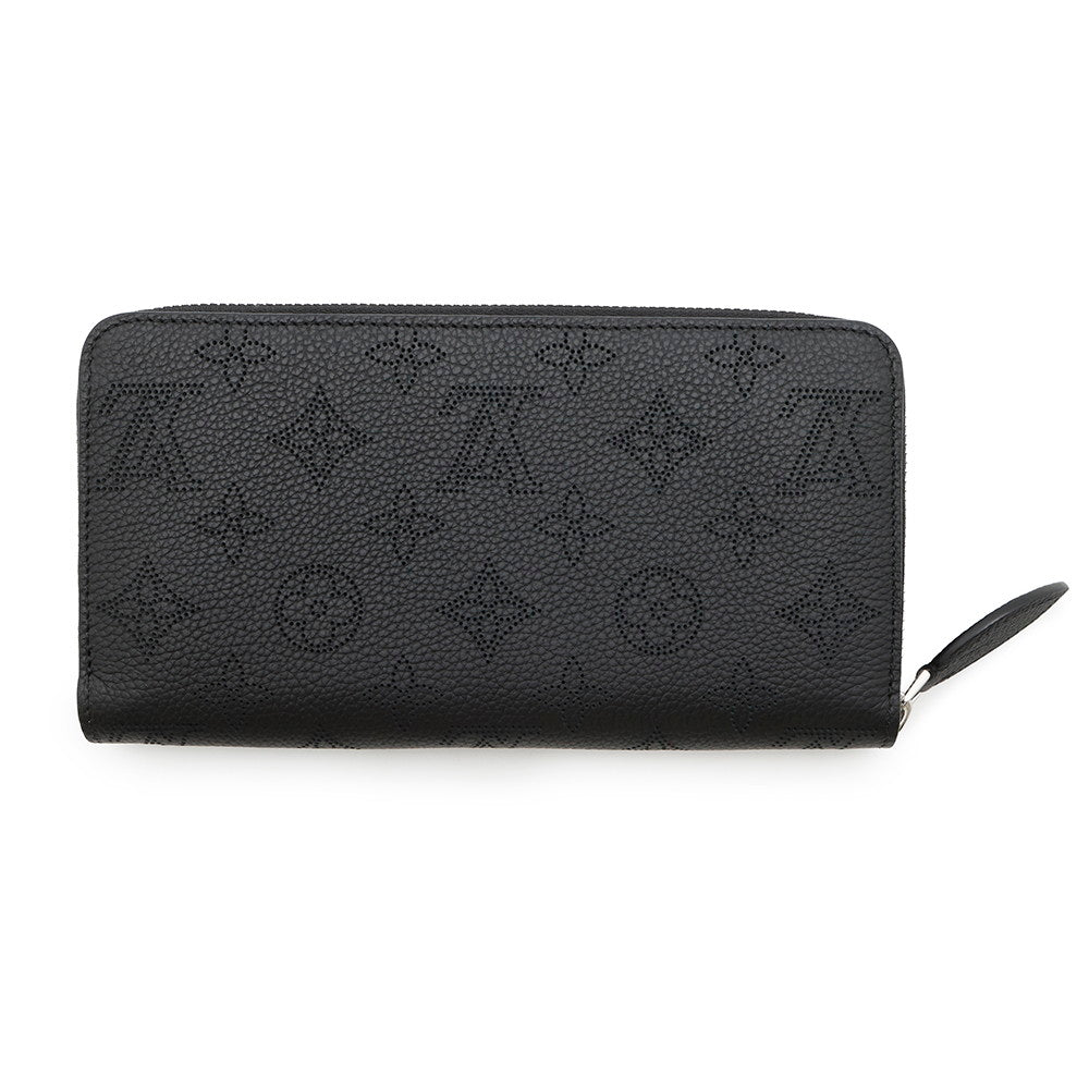 Louis Vuitton Zippy NoirM61867 Mahina Monogram Wallet Case