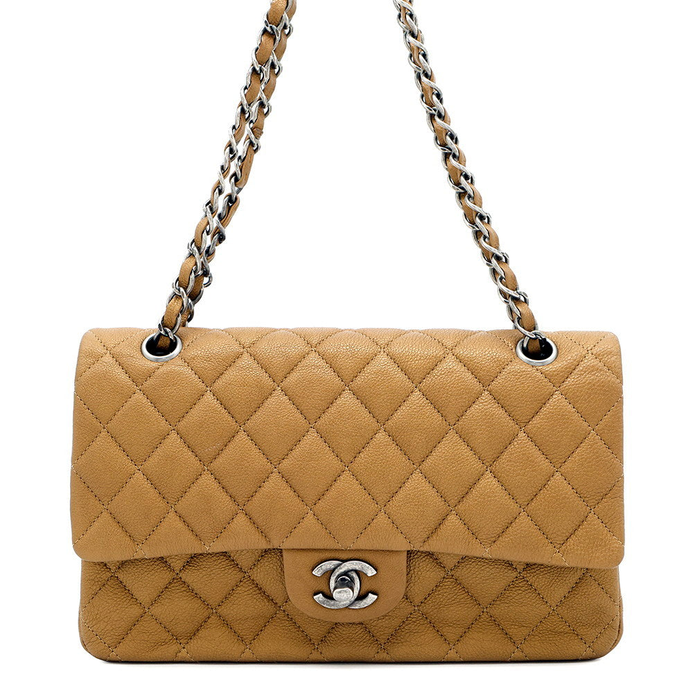 Chanel Matelasse GoldA01112 Caviar Leather Shoulder Bag