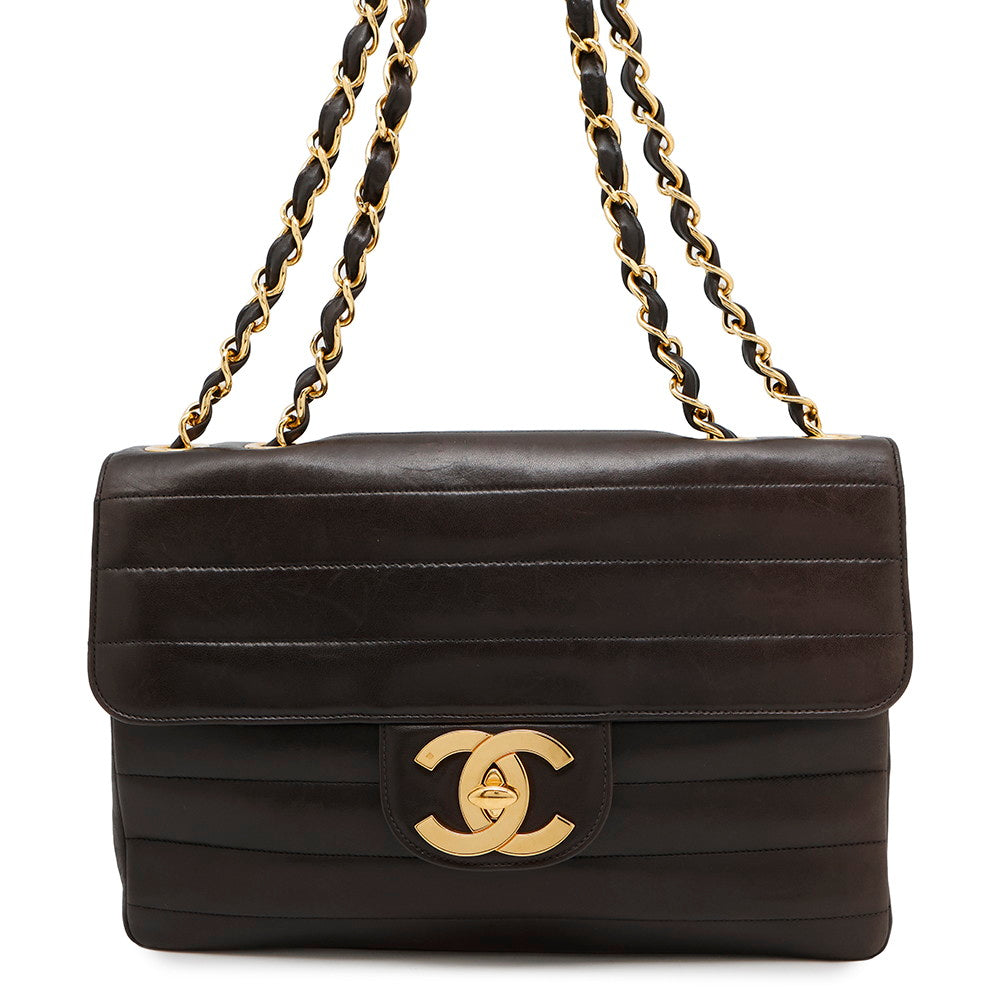 Chanel Mademoiselle Lambskin Black Shoulder Bag