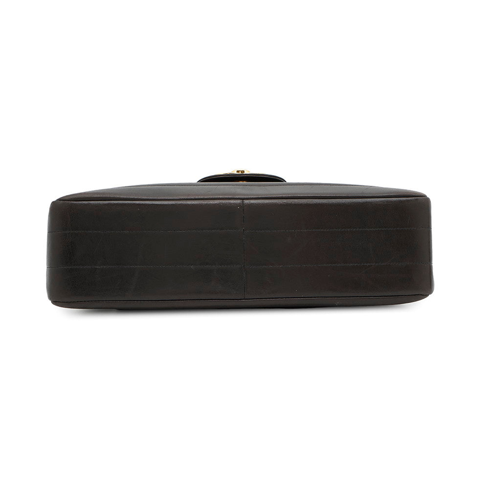 Chanel Mademoiselle Lambskin Black Shoulder Bag