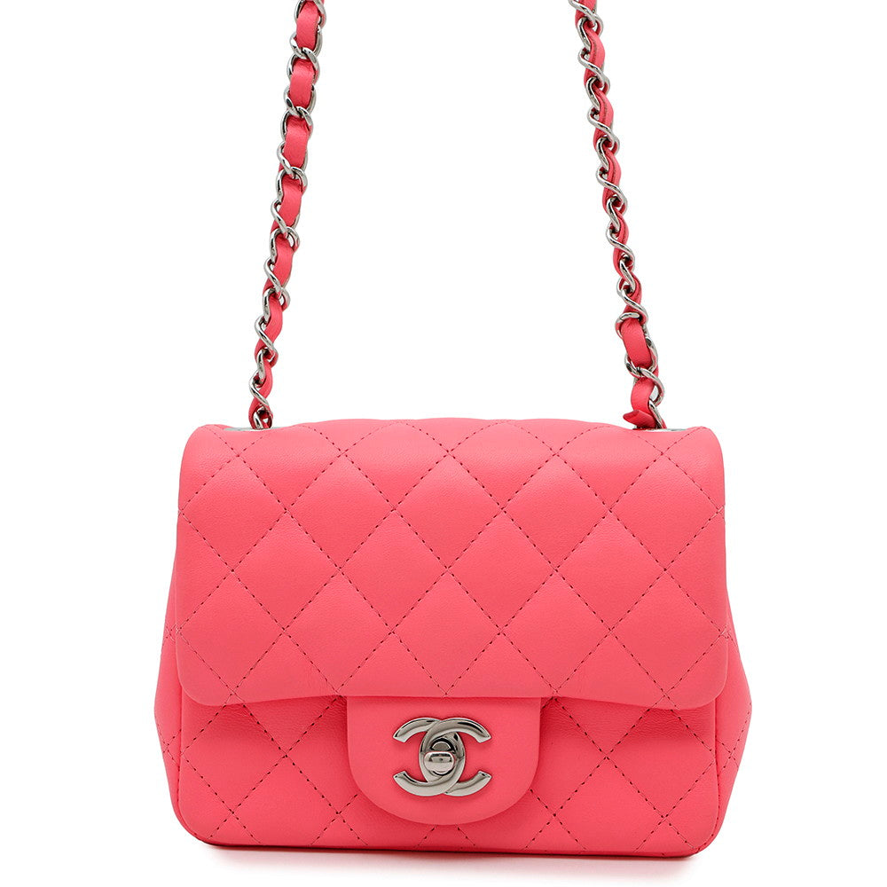 Chanel Matelasse PinkA35200 Lambskin Shoulder Bag