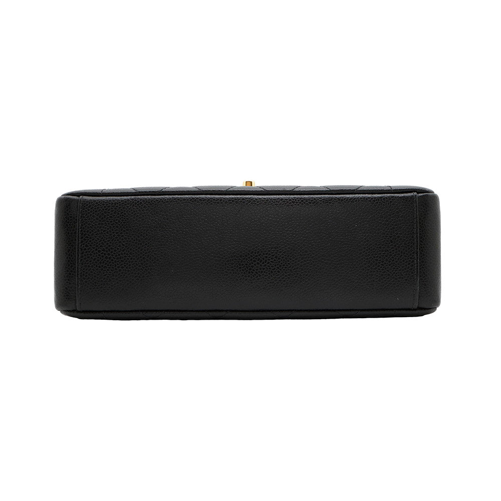 Chanel Diana ChainShoulder BlackA01165 Caviar Leather Shoulder Bag