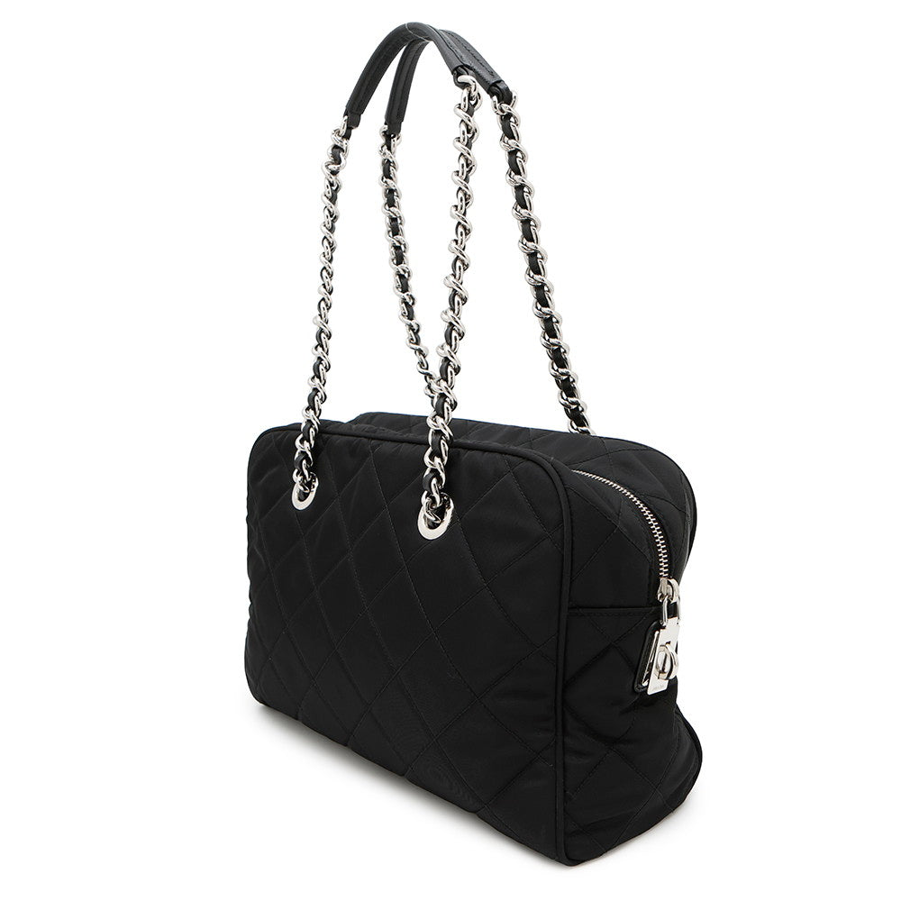 Impuntu Tote Bag Bb Nylon Black