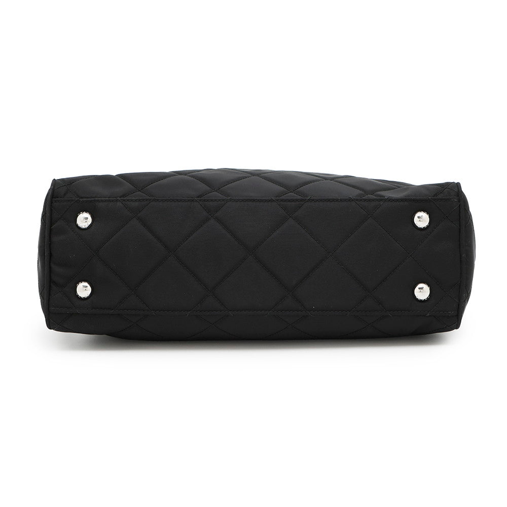 Impuntu Tote Bag Bb Nylon Black