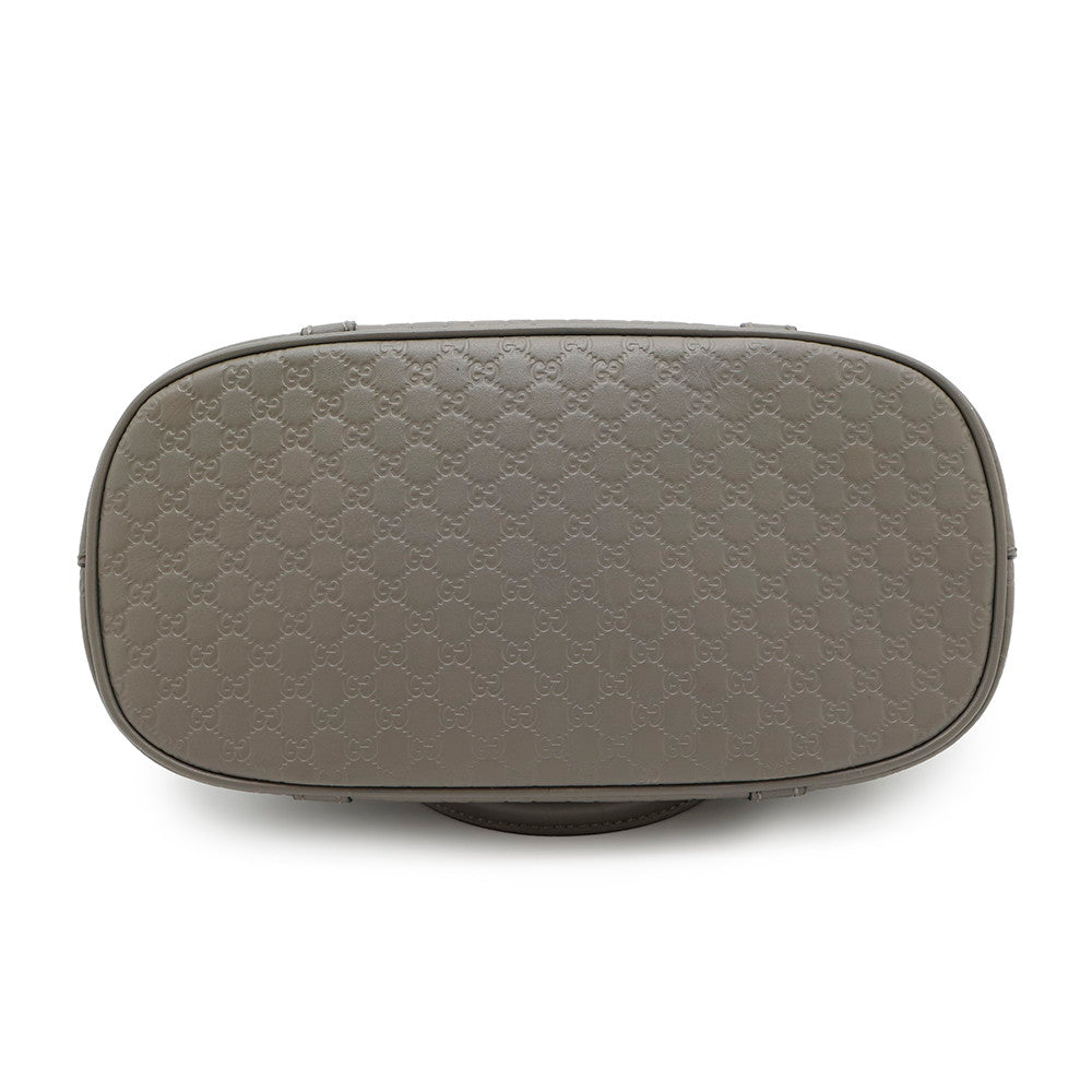 Gucci MicroGuccissima 2WAYHandbag Gray449654 Leather