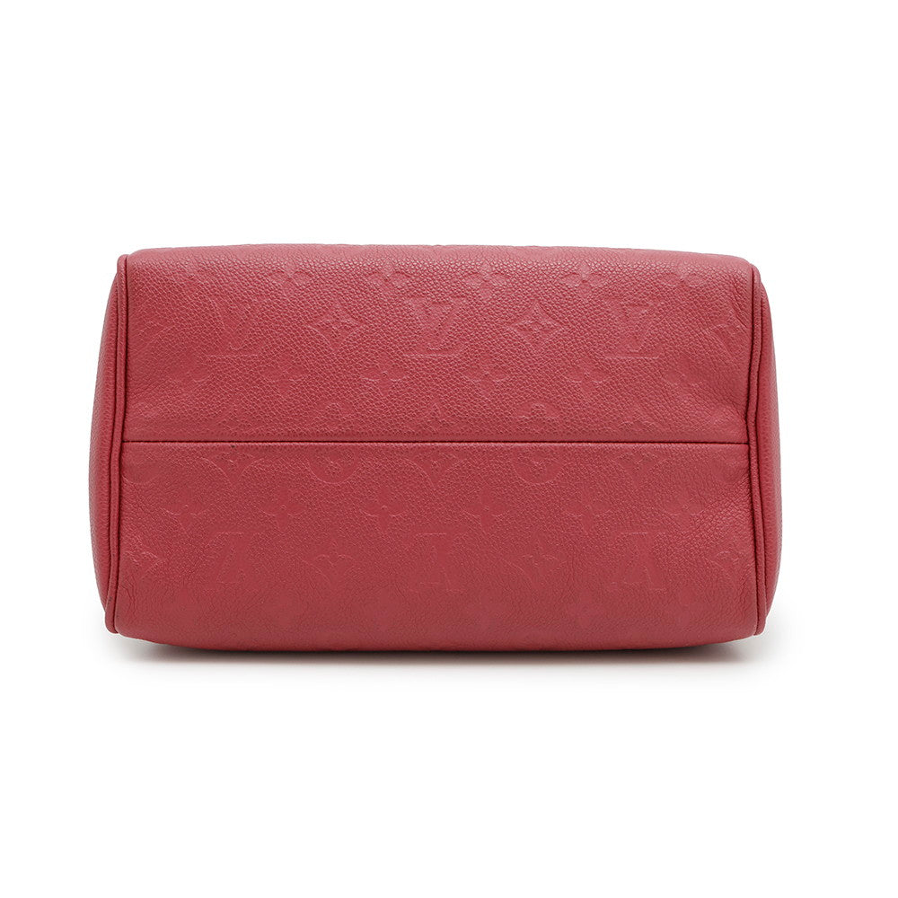 Louis Vuitton Speedy BandouliereNM Rose pruyereM43736 Monogram Leather Empreinte Handbag