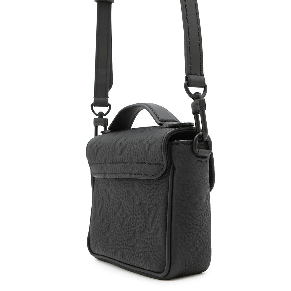 Louis Vuitton Pico S Rock NoirM83148 Monogram Taurillon Leather Handbag