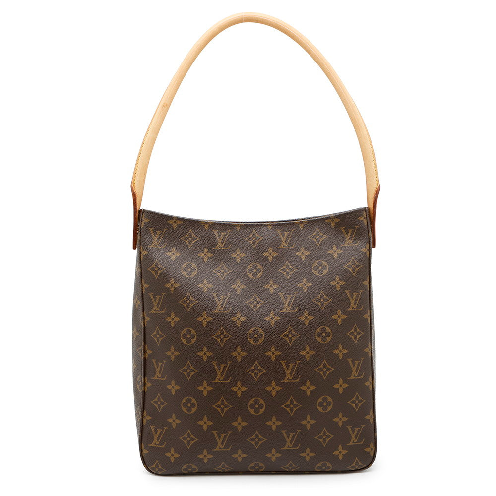 Louis Vuitton Looping BrownM51145 Size GM Monogram Handbag