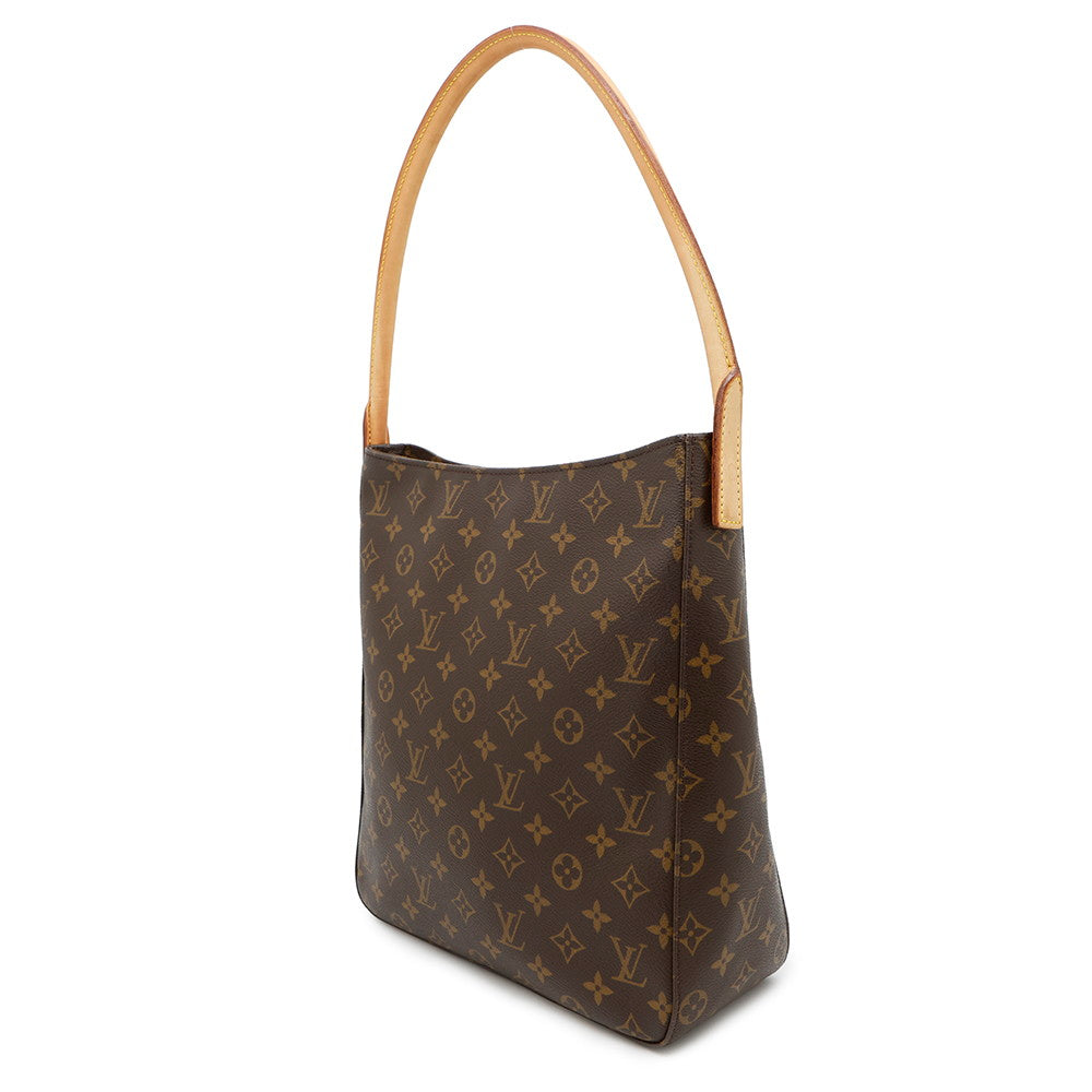 Louis Vuitton Looping BrownM51145 Size GM Monogram Handbag