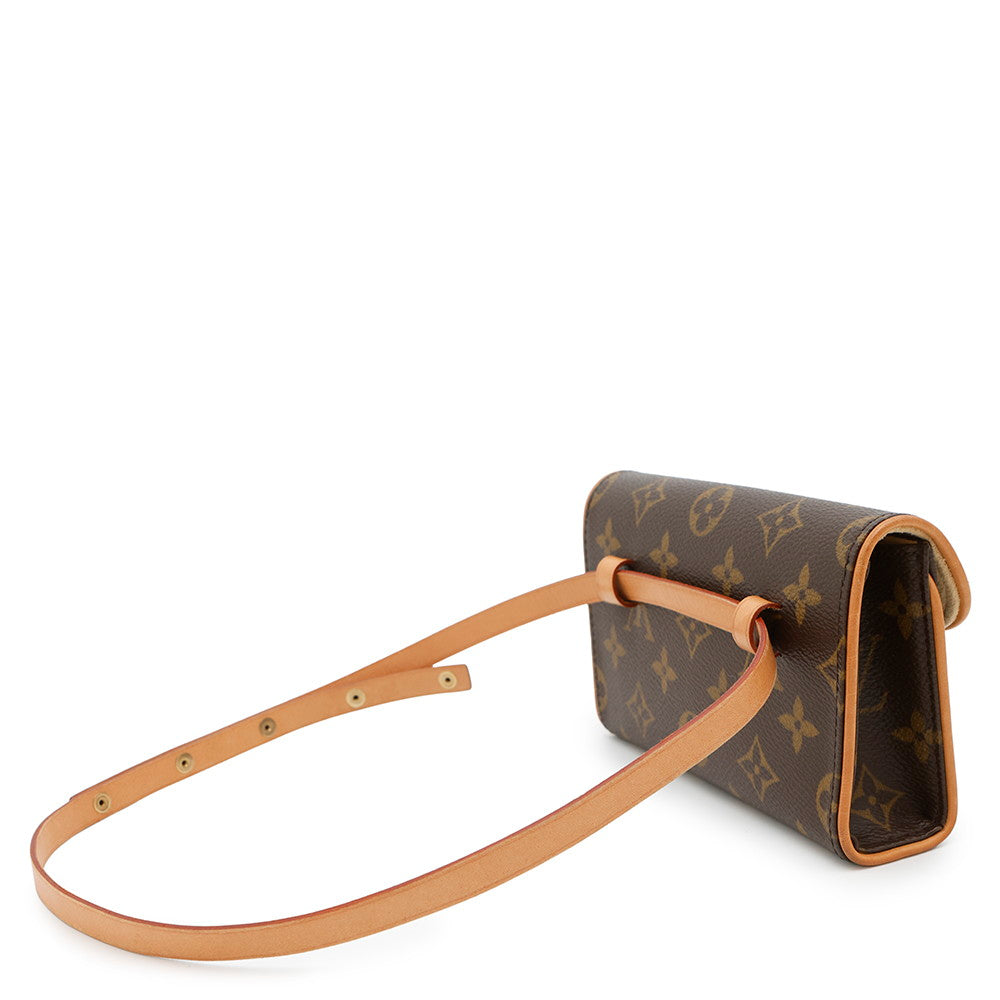 Louis Vuitton Pochette Florentine BrownM51855 Monogram XS Clutch Bag 2