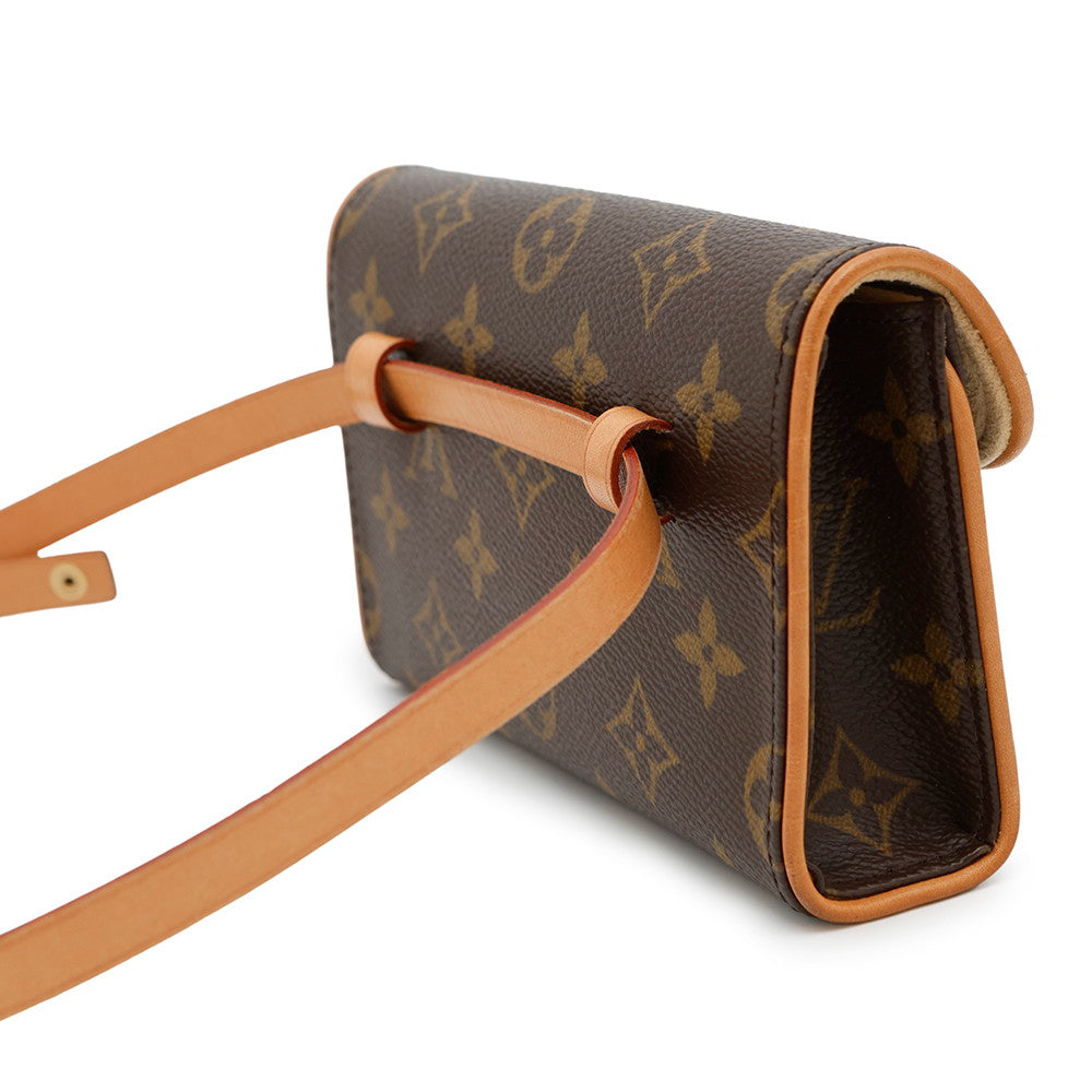 Louis Vuitton Pochette Florentine BrownM51855 Monogram XS Clutch Bag 2