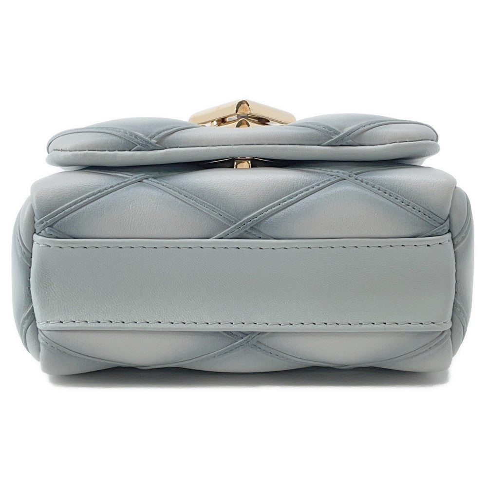 Louis Vuitton PICO GO-14 BlueM83071 Lamb Leather Handbag