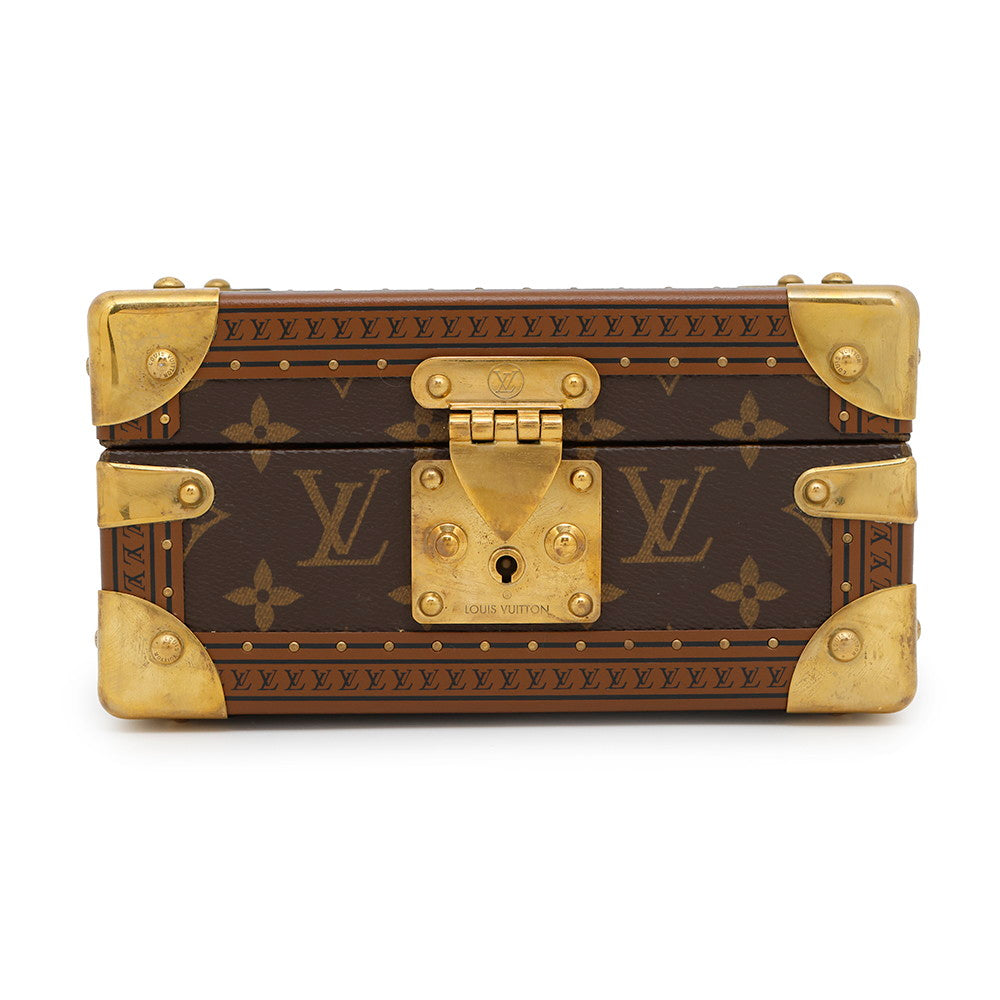 Louis Vuitton Coffret Tresor BeigeM47004 Monogram Handbag