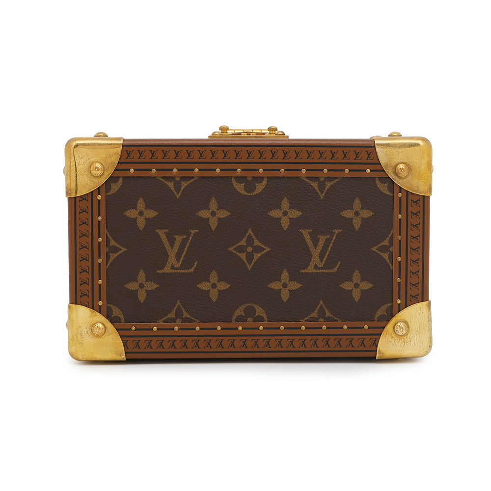 Louis Vuitton Coffret Tresor BeigeM47004 Monogram Handbag