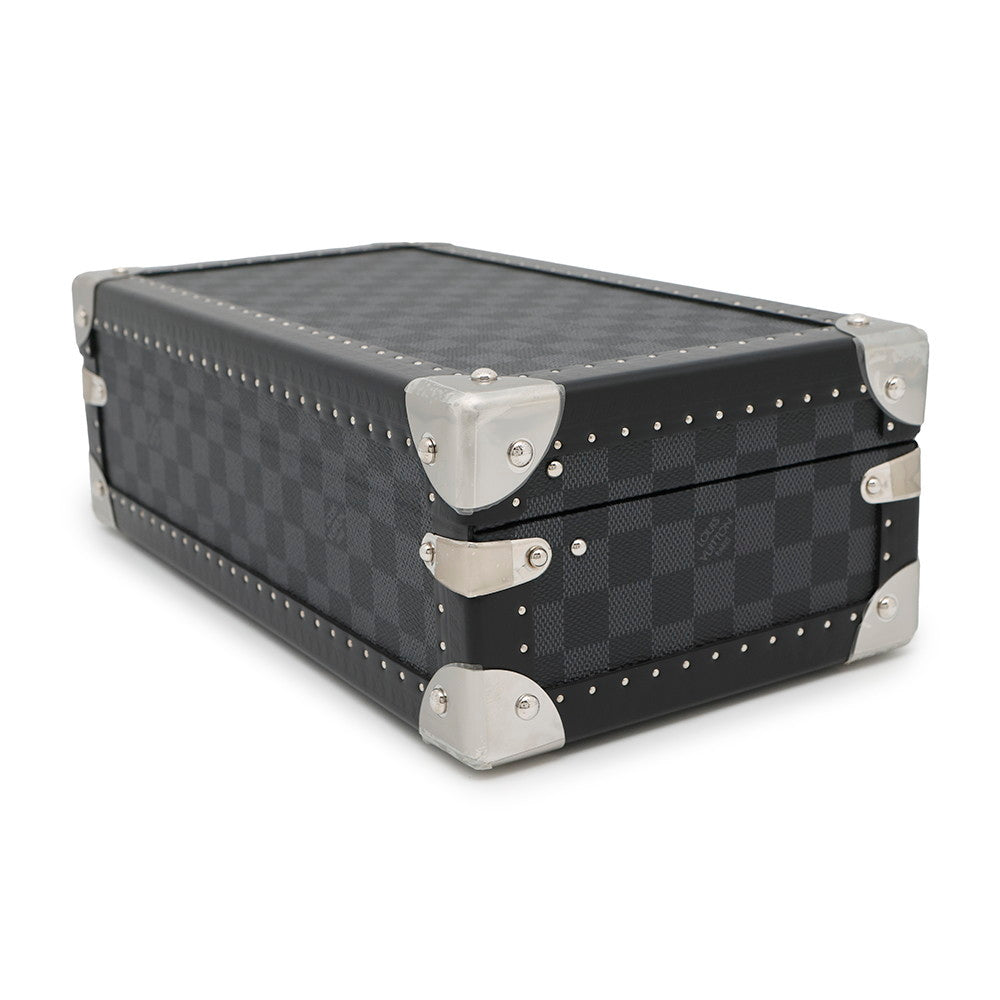 Louis Vuitton Coffret 8 Montor BlackN48226 Graphite Damier Handbag 2