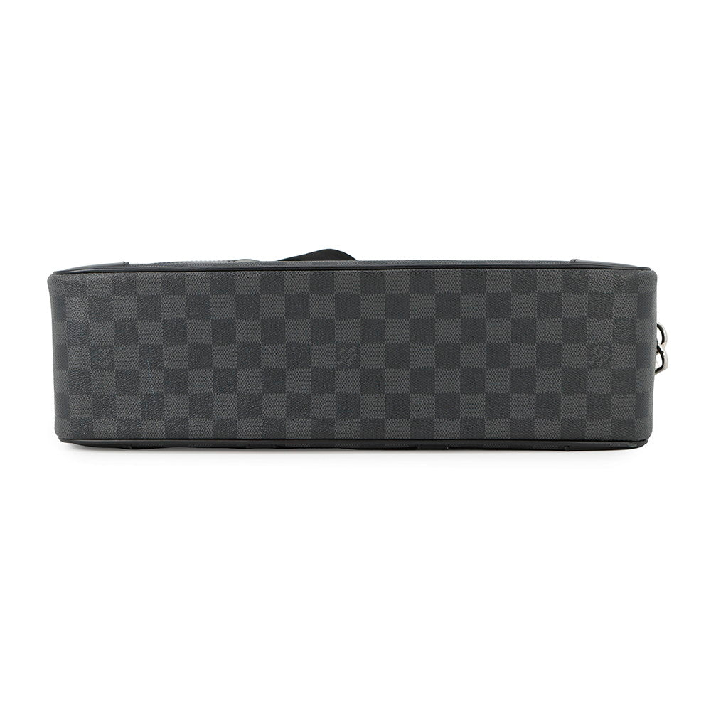 Louis Vuitton Port Documan Voyajaj NoirN41123 Graphite GM Damier Handbag
