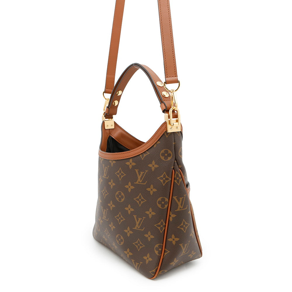 Louis Vuitton Hobo Dauphine NoirM45194 Reverse Monogram Canvas Shoulder Bag