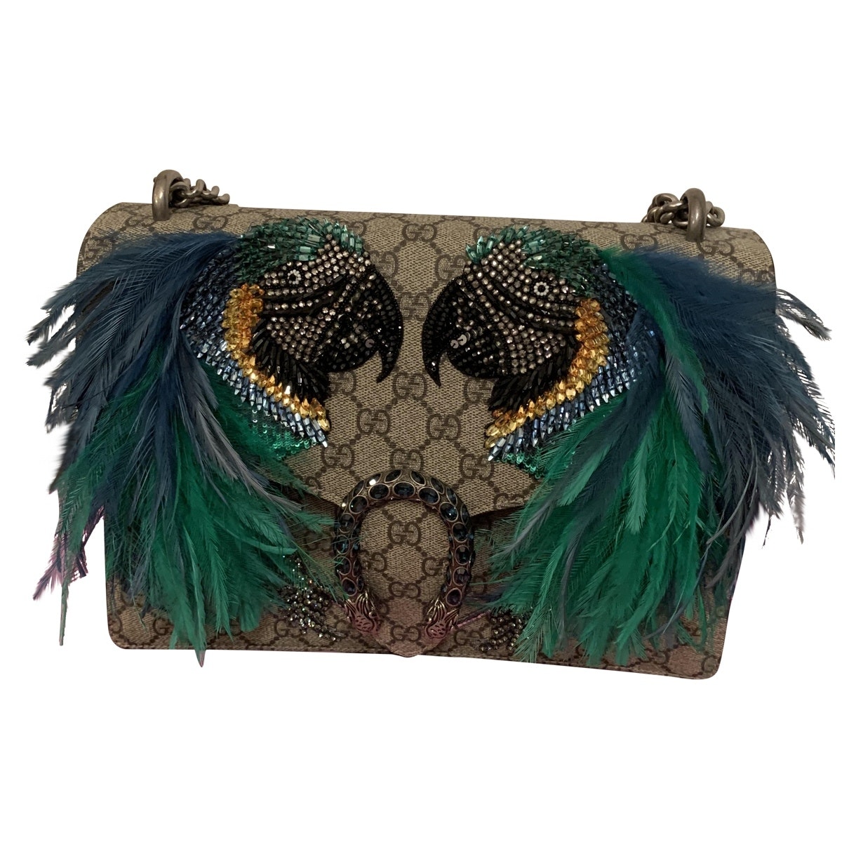 Gucci dionysus multicolour cloth handbag