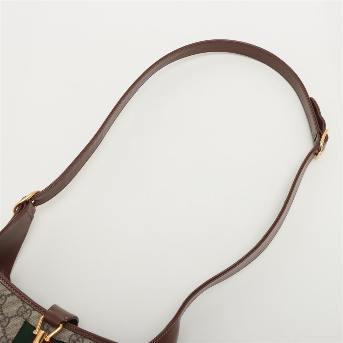 Gucci Brown GG Supreme Jackie 1961 Small Shoulder Bag [Clearance Sale]