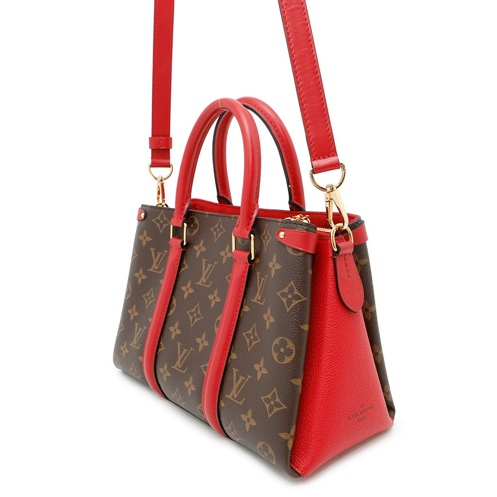 Louis Vuitton Soufflot NV CeriseM44818 Monogram Handbag