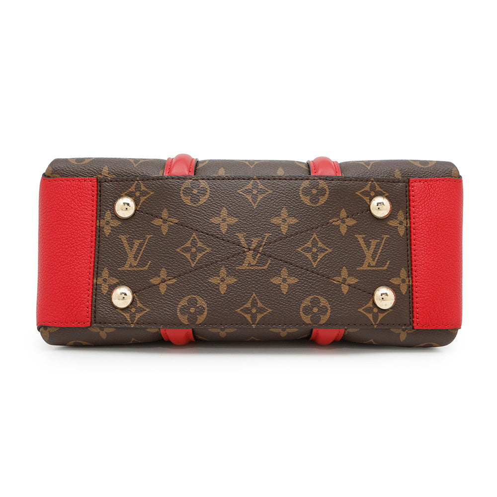 Louis Vuitton Soufflot NV CeriseM44818 Monogram Handbag