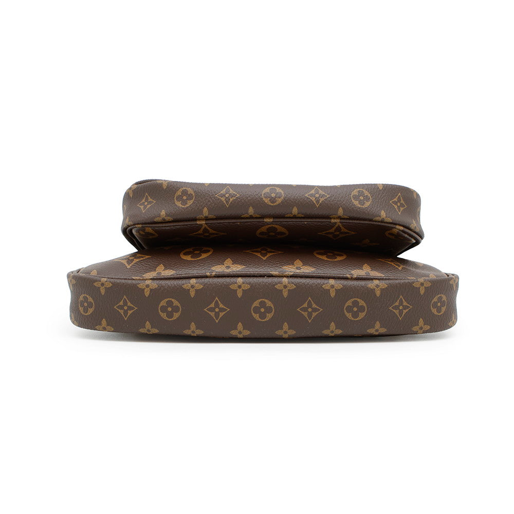 Louis Vuitton Multi Pochette Accessoires Rose claireM44840 Monogram Clutch Bag 2
