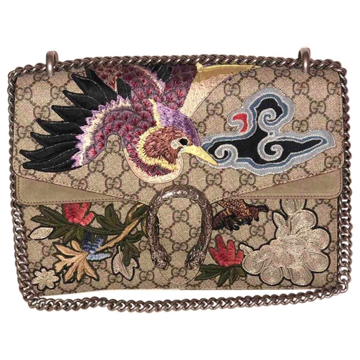 Gucci dionysus multicolour cloth handbag