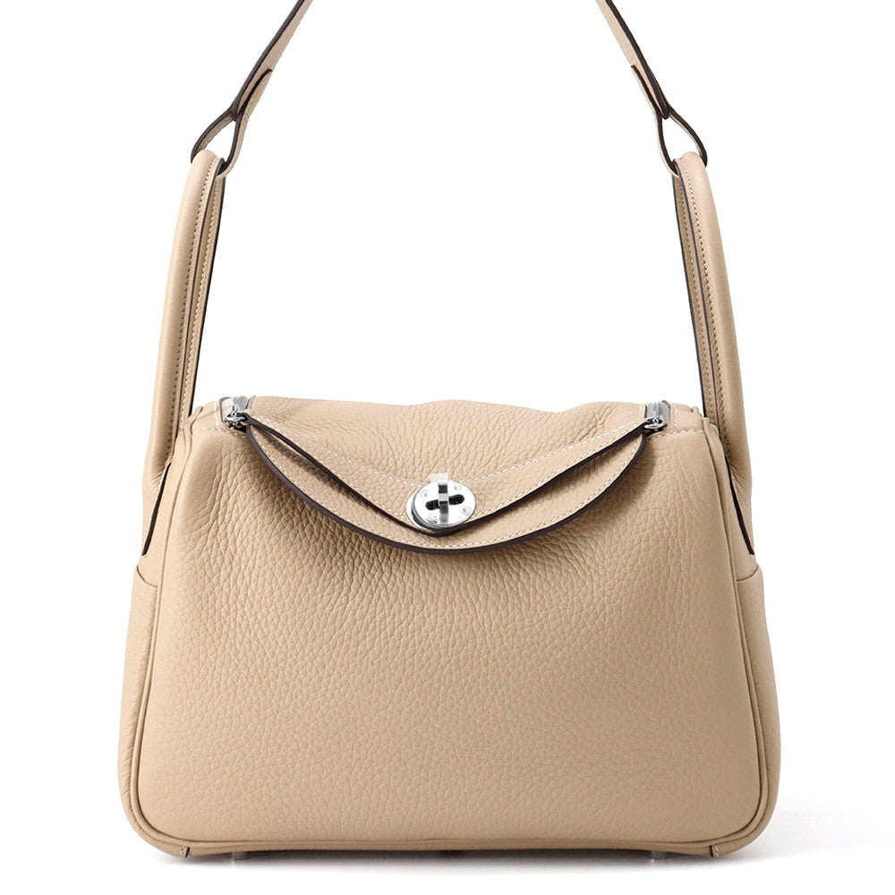 Lindy Trench Etoupe Taurillon Clemence Size Handbag Travel Bag