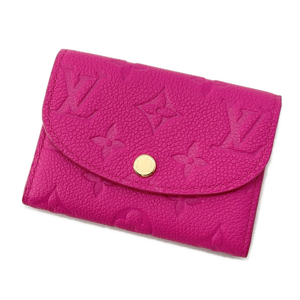 Louis Vuitton × TM Rosalie Coin Purse Monogram Leather Wallet Case