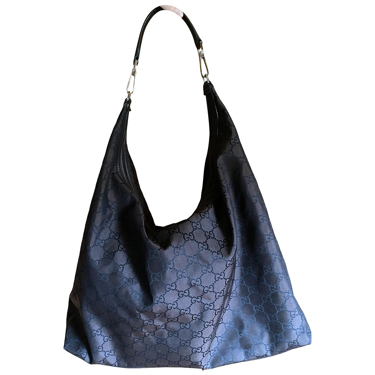 Gucci brown cloth handbag