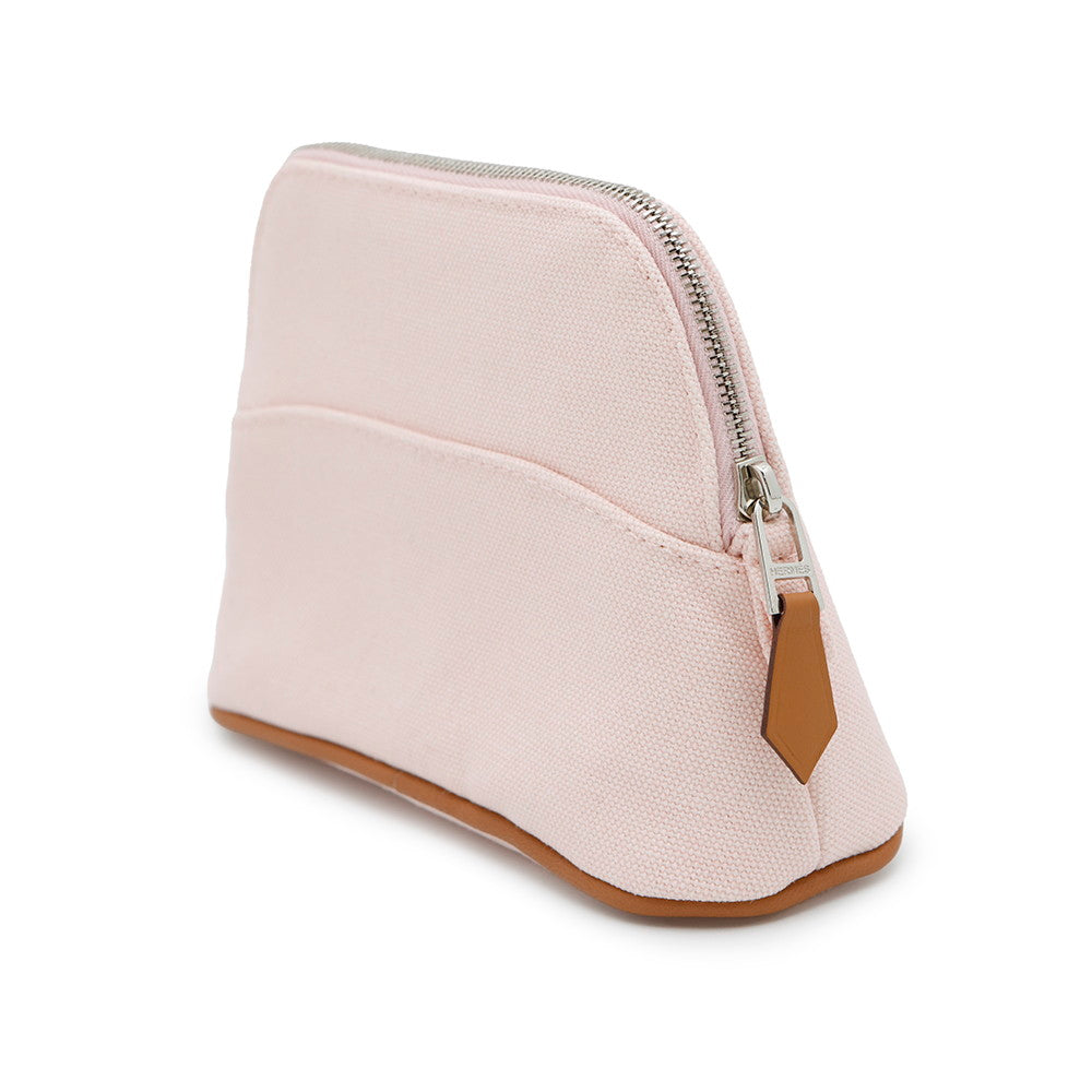 Bolide Pouch Rose Pearl Size Handbag Canvas Mini Travel Bag