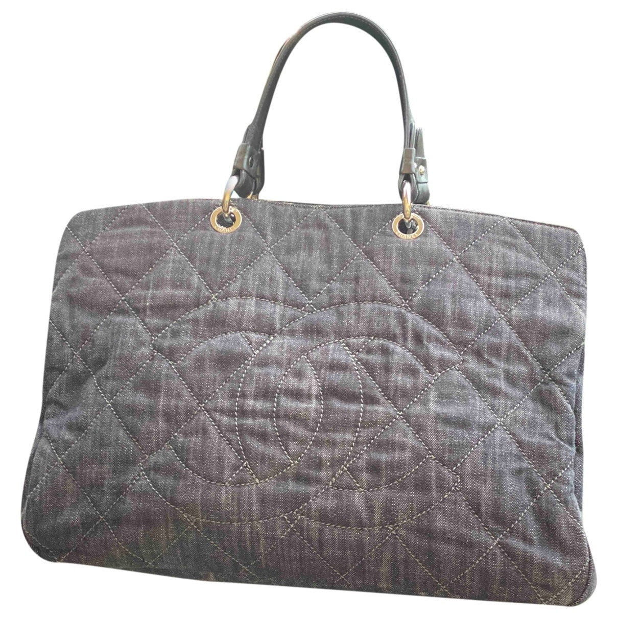 Chanel blue denim - jeans handbag