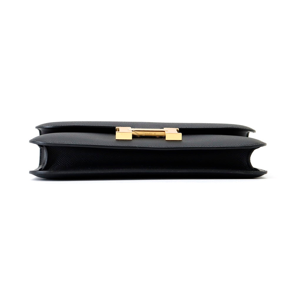 Constance Elan Miroir Epsom Handbag Black Travel Bag