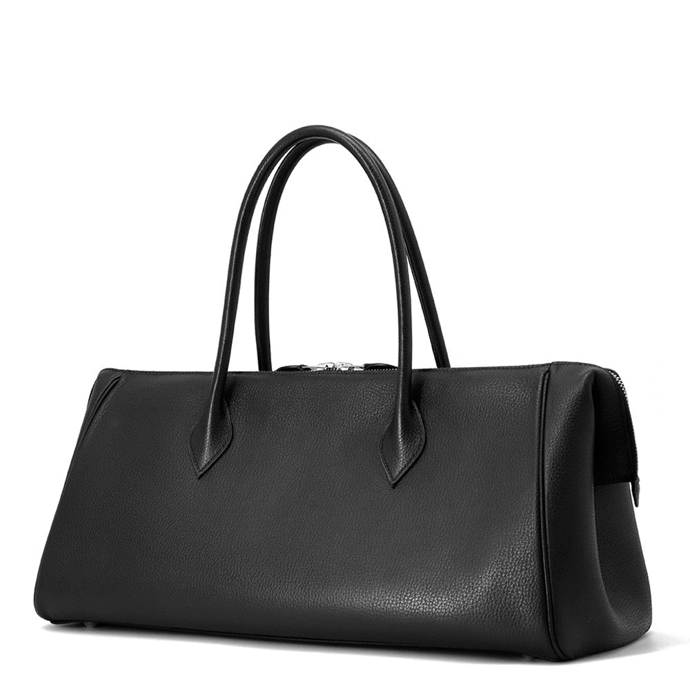 Pararib Bay Ardennes Size Handbag Leather Black Travel Bag