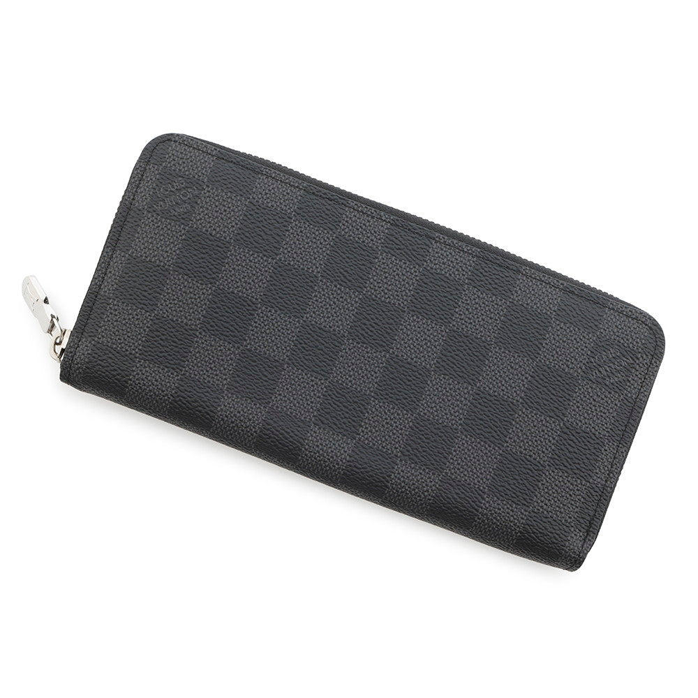 Louis Vuitton Zippy - Horizontal NoirN00056 Graphite Damier Wallet Case